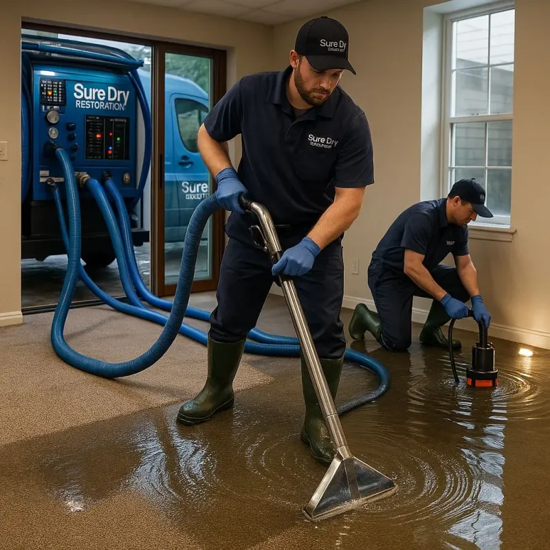 Water Extraction and Removal process in Donalsonville, GA
